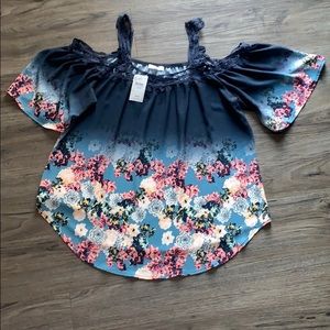 Open Shoulder Blouse